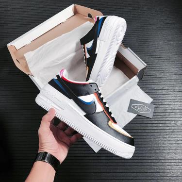 Nike Air Force 1 Shadow White Black Multi 2 [DC4462 100]