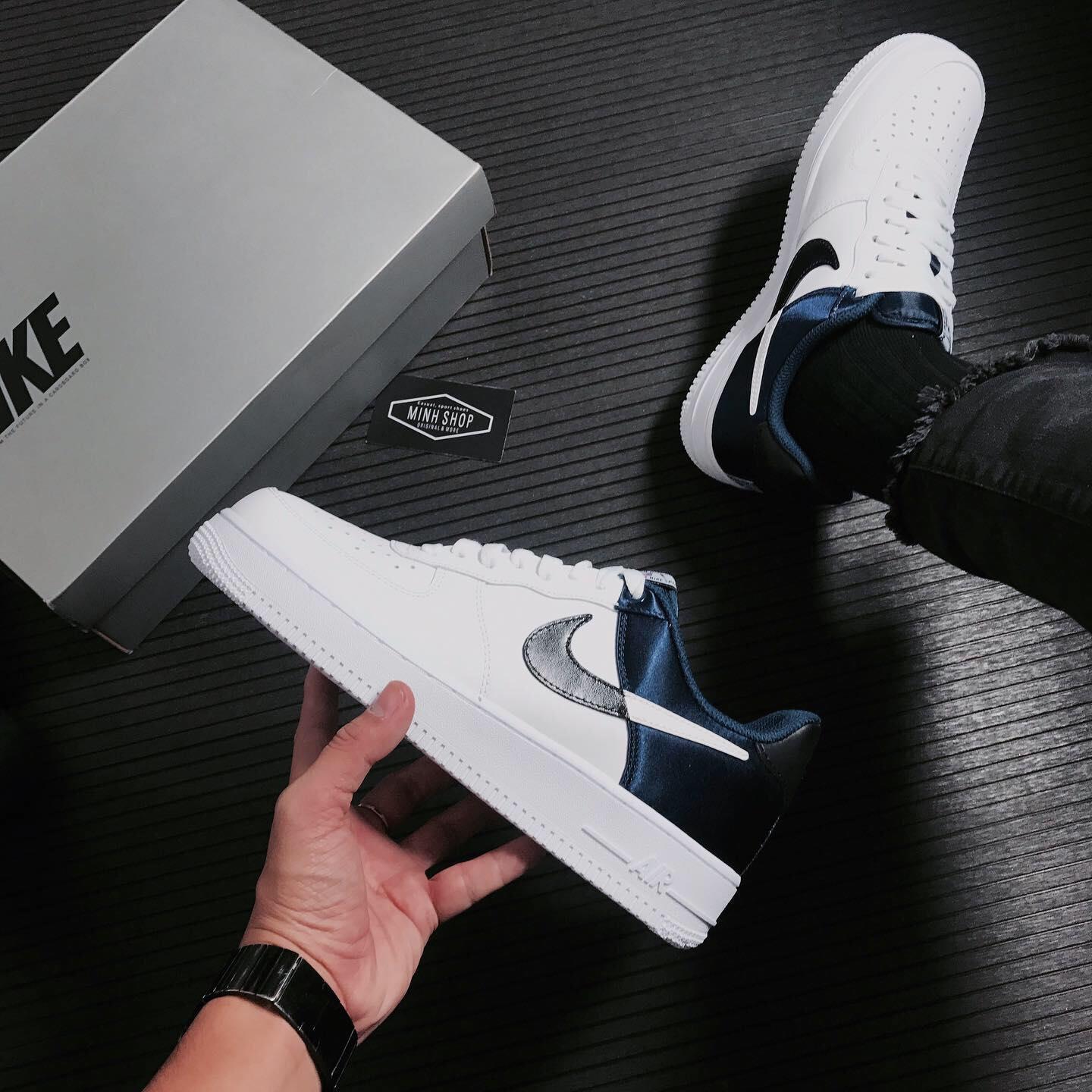 Nike Air Force 1 '07 LV8 Midnight Navy/White - BQ4420-400