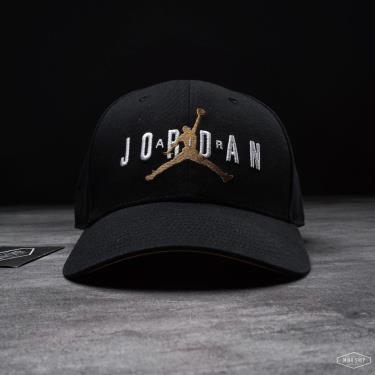 Hàng Chính Hãng Nón Nike Air Jordan Jumpman Heritage86 Black/gold 2021**