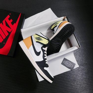 GIẢM -750K 📣 Giày Nike Air Jordan 1 Retro High OG Volt Gold  [O]** [555088 118]