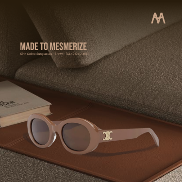 Kính Celine Sunglasses ''Brown'' [CL40194U 45E] - Image 1