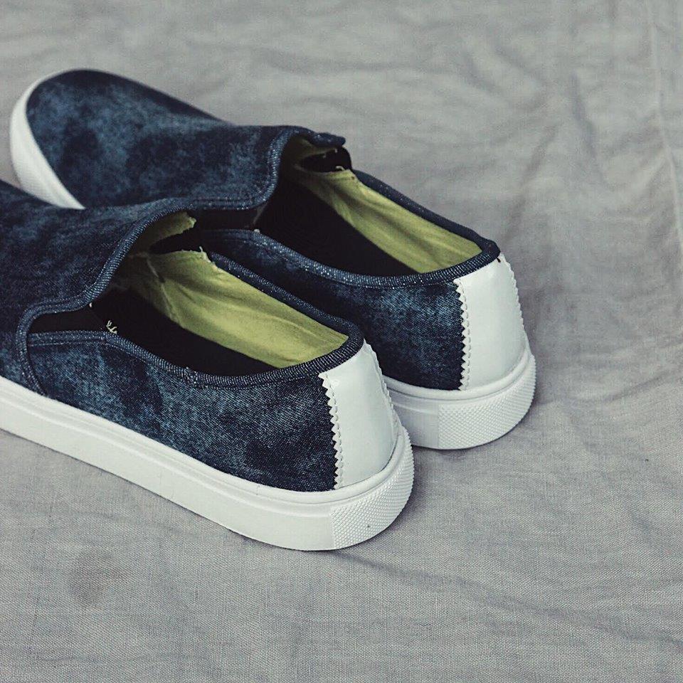 Zara man slip on cheap