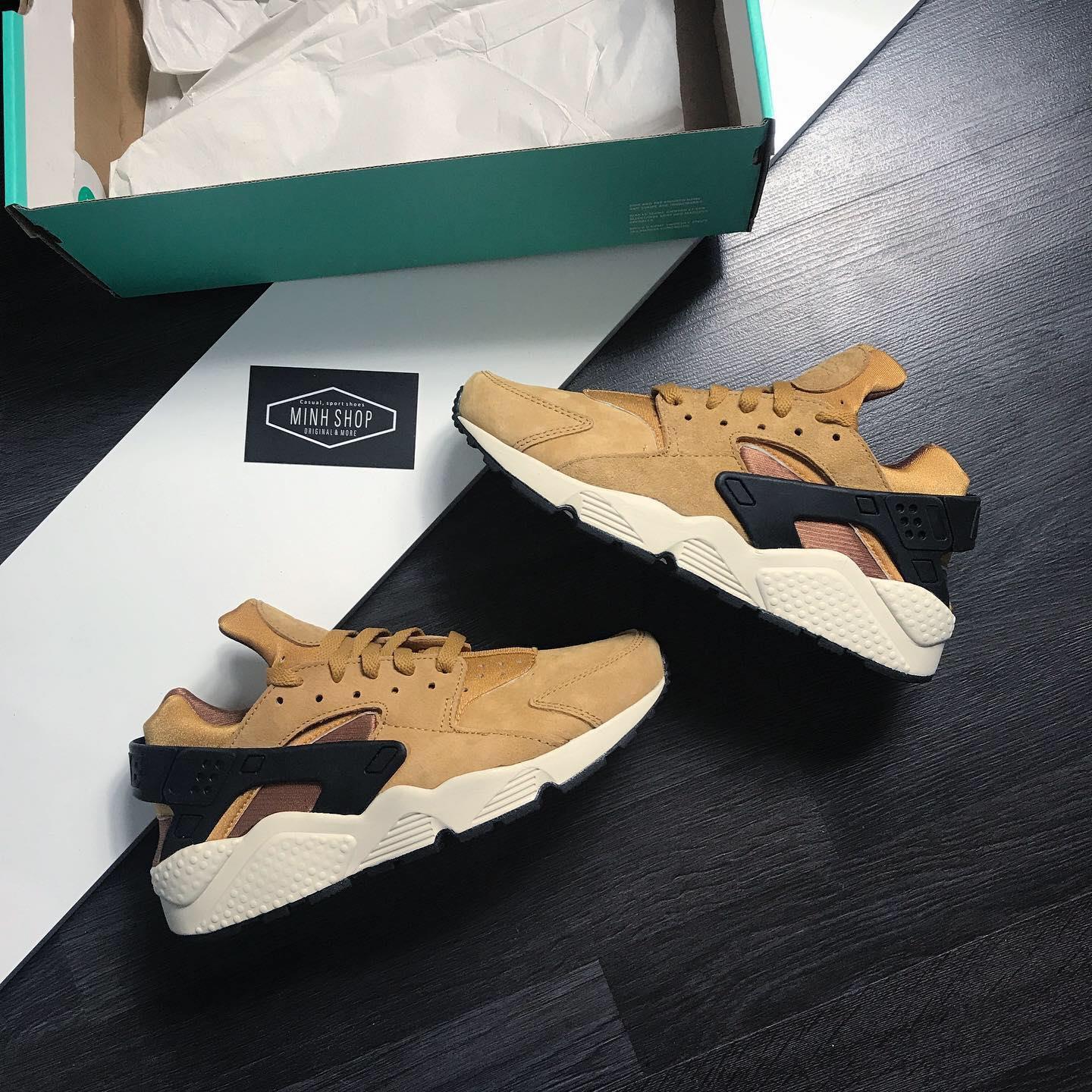  - Hàng Chính Hãng Nike Air Huarache Premium 'Wheat Pack' 2019**