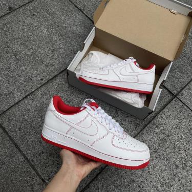 Nike Air Force 1 Low 07 White University Red ** [Cv1724-100] - Minhshop.Vn