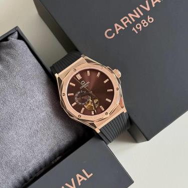 Đồng Hồ Carnival ''Gold Brown dial'' [8189G] - Image 1