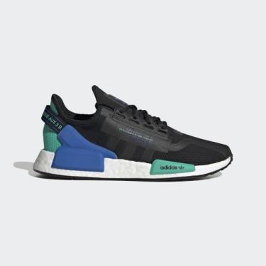 Hàng Chính Hãng Adidas NMD R1 V2 'Black Cyan' 2021** [FY5922]