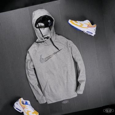 Hàng Chính Hãng Áo Hoodie Nike Classic Therma Graphic Grey 2020**