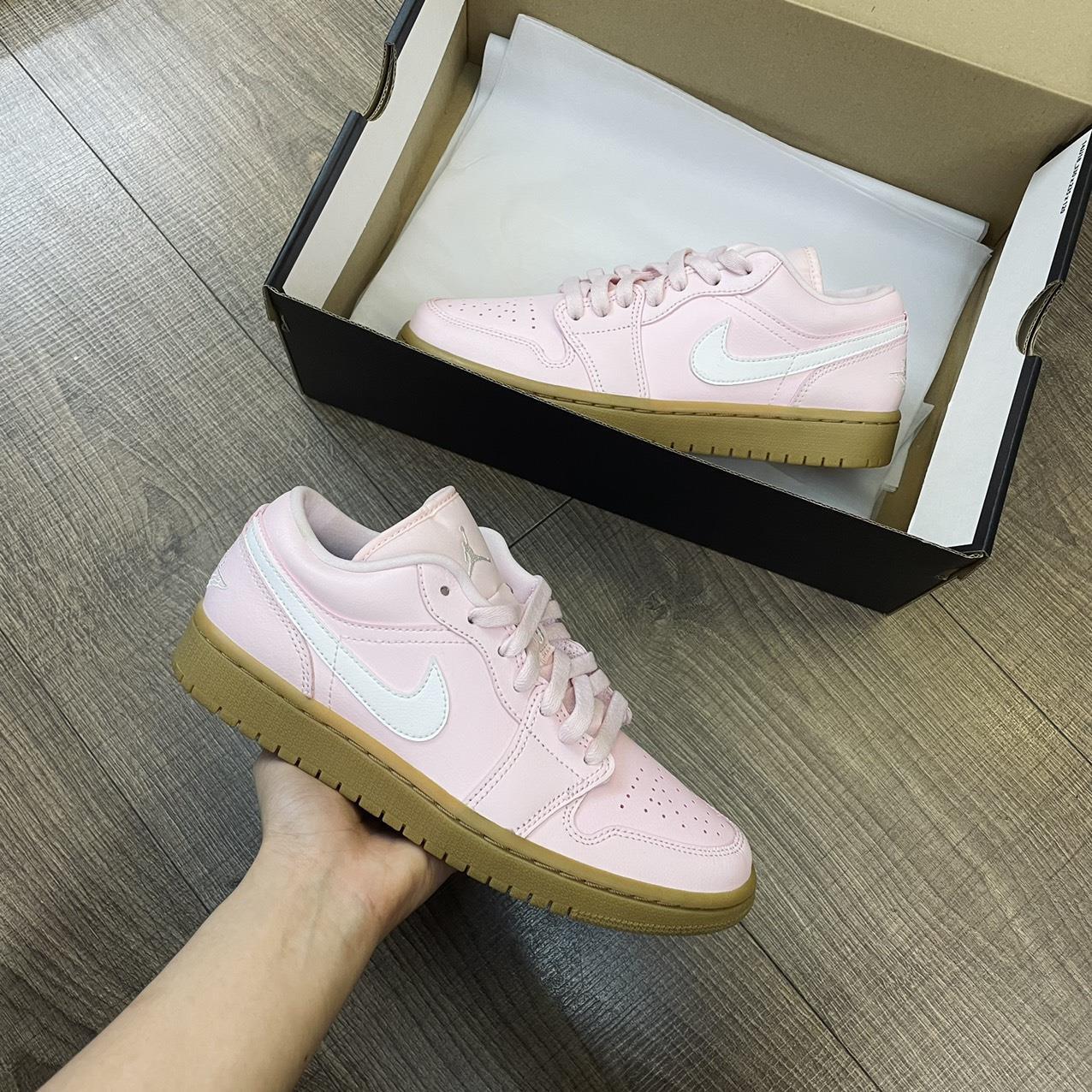 air jordan 1 low gum pink