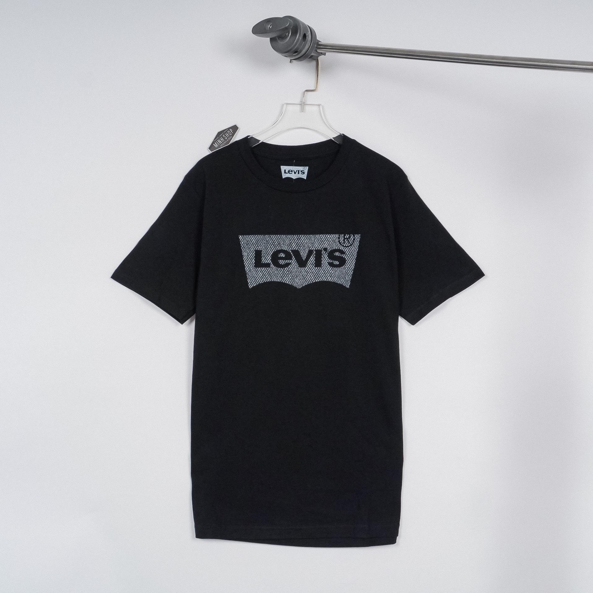 Minhshop.vn - SALE SHOCK ~~ Áo Thun Levis White Basic Logo Black/red *** AP  DỤNG CHUYỂN KHOẢN