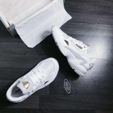 Hàng Chính Hãng Adidas Falcon 'White Gold Metallic' 24K Limited 2020**