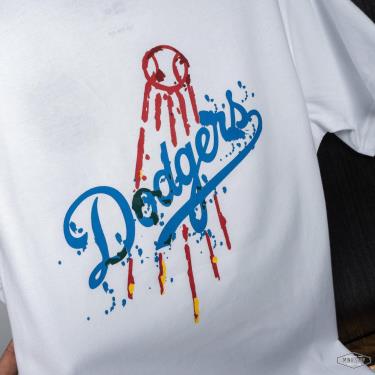 Hàng Chính Hãng Áo Thun New Era X MLB Water Color Art LA Dodgers [12544695]