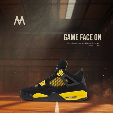 Giày Nike Air Jordan 4 Retro ‘Thunder’ [DH6927 017] - Image 1