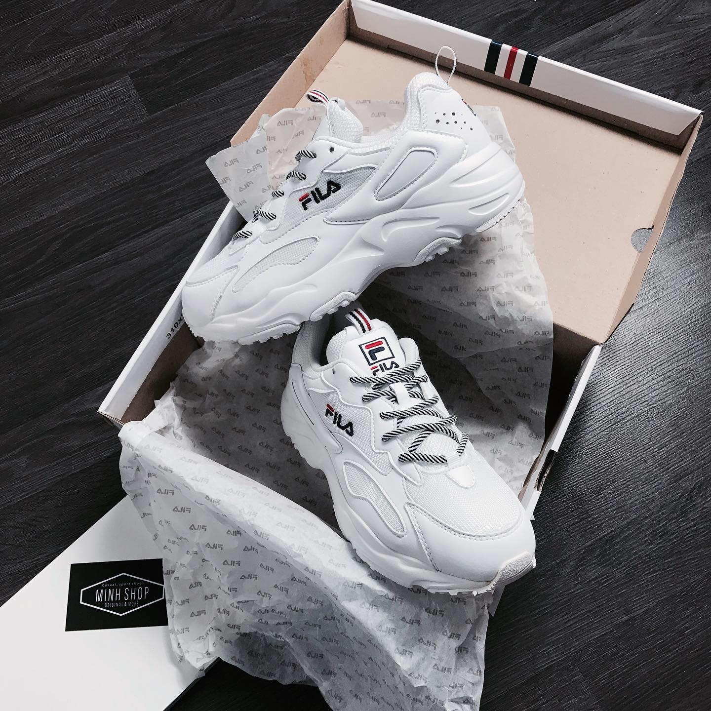 Minhshop.vn H ng Ch nh H ng Fila Ray Tracer White Best DEAL 2019