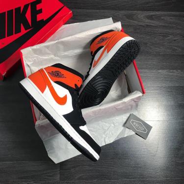 Hàng Chính Hãng Nike Air Jordan 1 Mid "Shattered Backboard" 2020** Hàng Chính Hãng Nike Air Jordan 1 Mid "Shattered Backboard" 2020**