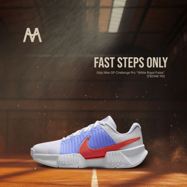 Giày Nike GP Challenge Pro ‘'White Royal Pulse’' [FB3146 110] Training / Pickeball / Tennis - Image 1