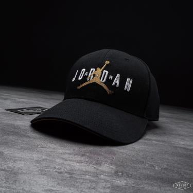 Hàng Chính Hãng Nón Nike Air Jordan Jumpman Heritage86 Black/gold 2021**