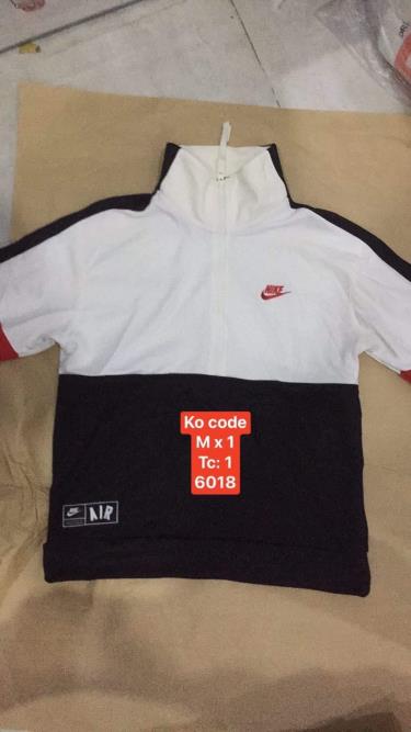 Hàng Chính Hãng Áo Khoác Nike Air Jacket Half-Zip White/Black/Red LOGO  2020**