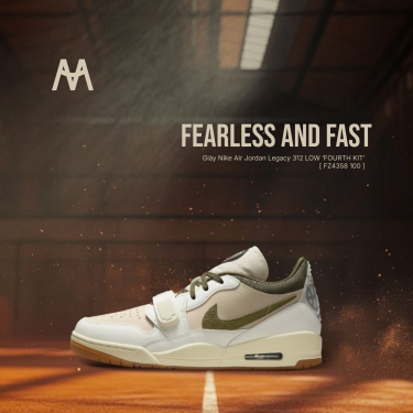Giày Nike Air Jordan Legacy 312  LOW ‘FOURTH KIT’ [ FZ4358 100 ] - Image 1