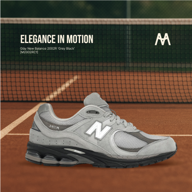 Giày New Balance 2002R ‘Grey Black’ [M2002RC1] - Image 1