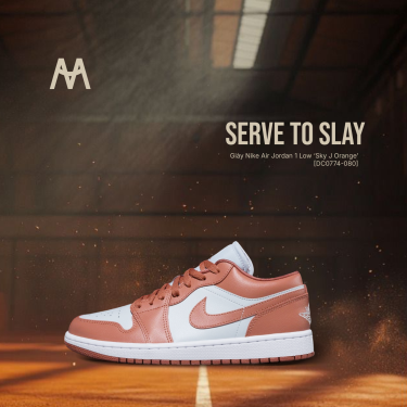 Giày Nike Air Jordan 1 Low ‘Sky J Orange’ [DC0774-080] - Image 1