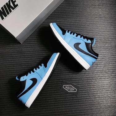 💲Highest Rated💲 Hàng Chính Hãng Nike Air Jordan 1 Low 'University Blue Black' 2021** 553558 403 💲Highest Rated💲 Hàng Chính Hãng Nike Air Jordan 1 Low 'University Blue Black' 2021** 553558 403