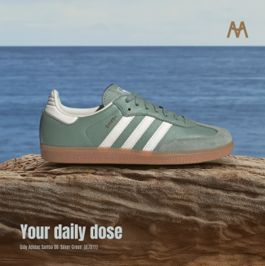 Giày Adidas Samba OG 'Silver Green' [IE7011] - Image 1