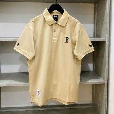 Áo Polo New Era Boston Red Sox Khaki - 13718757