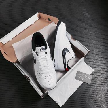 Hàng Chính Hãng Nike Air Force 1 Low Brushstroke White Black 2021** Hàng Chính Hãng Nike Air Force 1 Low Brushstroke White Black 2021**