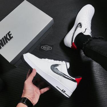 Hàng Chính Hãng Nike Air Force 1 Low Brushstroke White Black 2021** Hàng Chính Hãng Nike Air Force 1 Low Brushstroke White Black 2021**