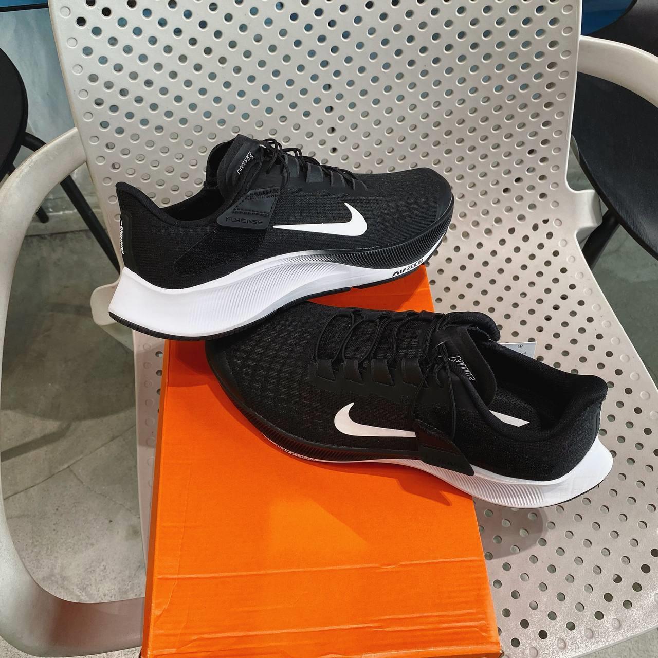 Minhshop.vn - Giày Nike AIR ZOOM PEGASUS 37 FLYEASE Core Black