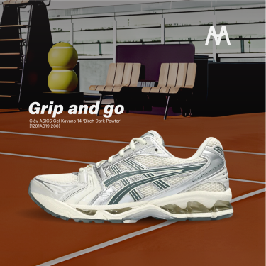 Giày ASICS Gel Kayano 14 ‘Birch Dark Pewter' [1201A019 200] Tranning / Running - Image 1