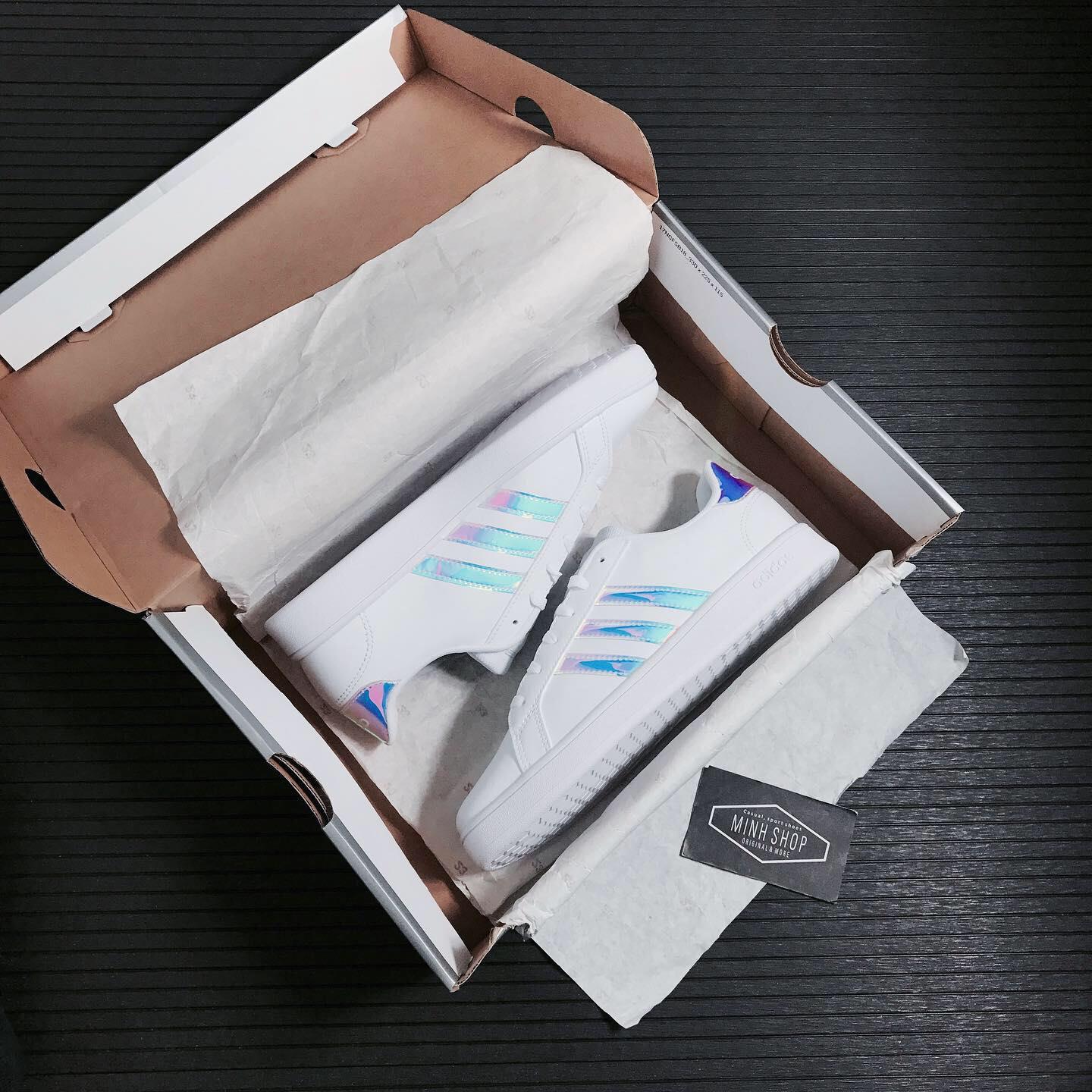 Minhshop.vn - Adidas Grand Court Hologram [FW1274]
