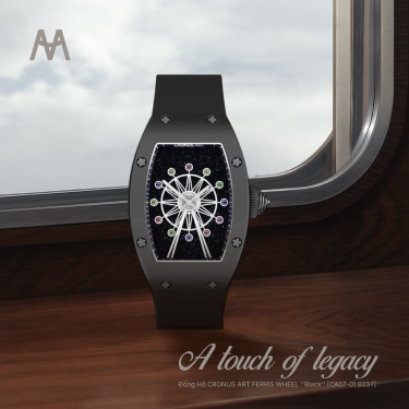 Đồng Hồ CRONUS ART FERRIS WHEEL ''Black'' [CA07-01 B237] - Image 1