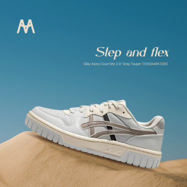 Giày Asics Court Mz 2.0 'Grey Taupe' [1203A405 020] - Image 1