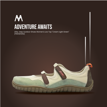 Giày Jeep Outdoor Shoes Women's Low Top ''Cream Light Green'' [P651W13112]