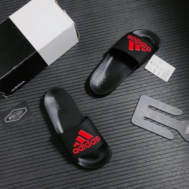 SALE~~ Dép Adidas Adilette Shower Slides Black/Solar Red * [EE9015] ÁP DỤNG CK