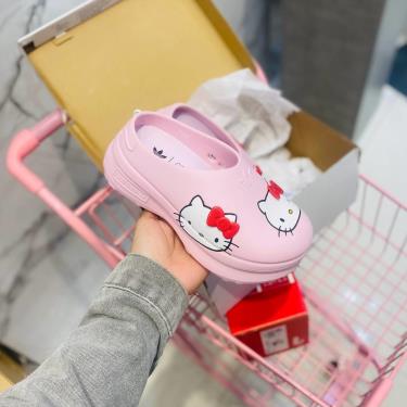 Sục Adidas Adifom Stan Smith Mule x Hello Kitty Hồng