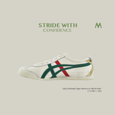 Giày Onitsuka Tiger Mexico 66 'Birch Kale' [1183B511 200]