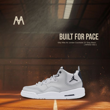 Giày Nike Air Jordan Courtside 23 ‘Grey Black’ [ AR1002-002 ] - Image 1