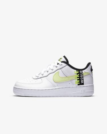 Hàng Chính Hãng Nike Air Force 1 Low "Worldwide" - White/Neon  2021**