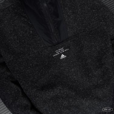 Áo Khoác Adidas Must Haves Fleece Half Zip-up Top Winter Black   [GE0360]