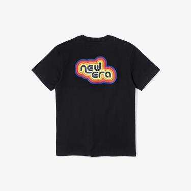 Hàng Chính Hãng Áo Thun New Era Black Logo Mutilcolor 2021** hang-chinh-hang-ao-thun-new-era-black-logo-mutilcolor-2021