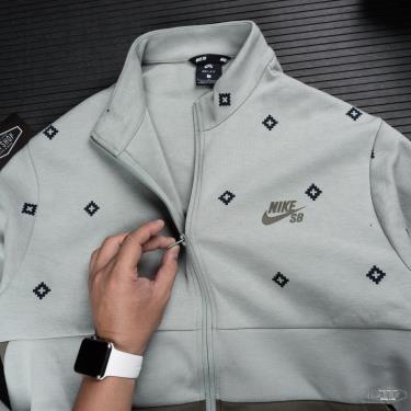 Hàng Chính Hãng Áo Khoác Jacket Nike SB Dri-Fit Printed Skate Green  2020**