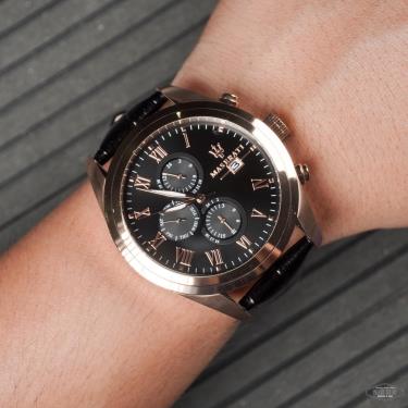 Đồng Hồ Maserati Traguardo Black Dial Watch ** [R8871612002]
