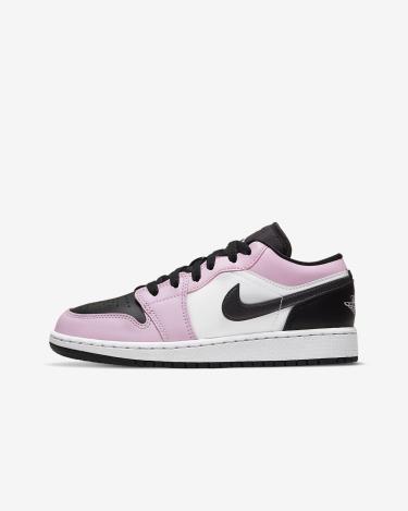 🔝 Màu Trend 🔝Giày Nike Air Jordan 1 Low 'White Light Arctic Pink' (GS)** [554723 601]