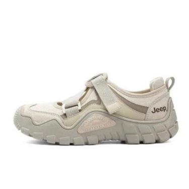 Giày Jeep Mary Jane Velcrot ''Grey'' [PD241WAS873] - YYY - Image 1