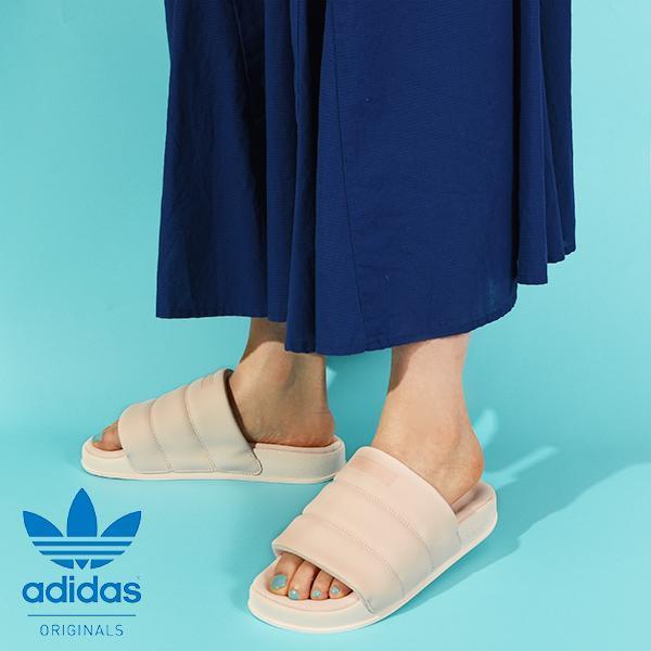 Adilette discount slides nude