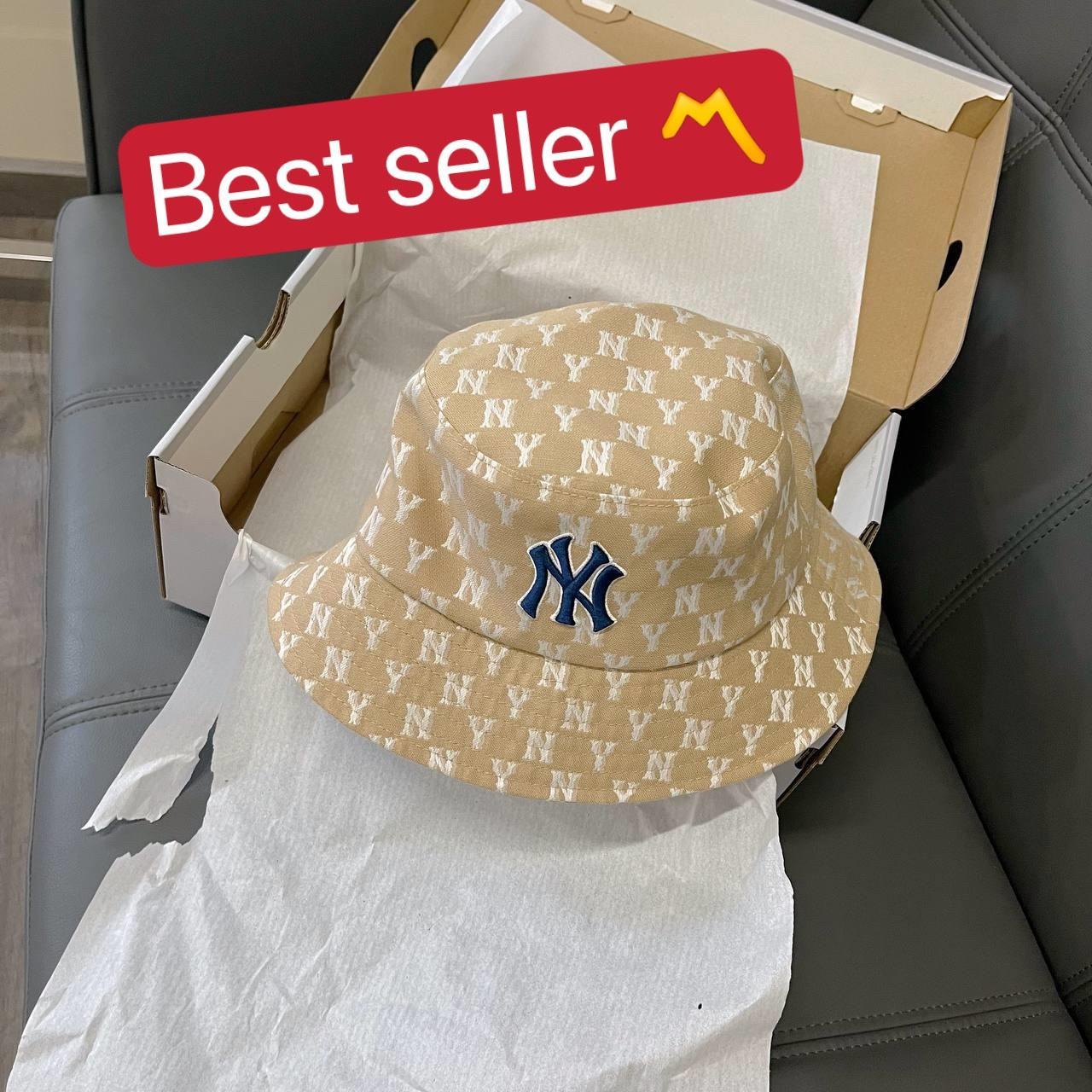 MLB Monogram Classic Bucket Hat New York Yankees BLACK  ANORAVN