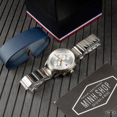 Hàng Chính Hãng Tommy Hilfiger Silver Gold Unisex Watch 2021** 1781908 hang-chinh-hang-tommy-hilfiger-silver-gold-unisex-watch-2021-1781908