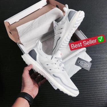 Hàng Chính Hãng Adidas Ultra Boost Reflective 'Crystal White' 2021 ** hang-chinh-hang-adidas-ultra-boost-reflective-crystal-white-2021